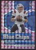 2021 Panini Mosaic #5 Mac Jones Prizm Purple Blue Chips RC Rookie /49