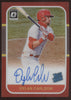 2021 Panini Donruss Optic Dylan Carlson 1987 Prizm Red RC Auto Autograph /15