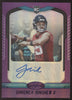 2019 Panini Certified Gardner Minshew II Mirror Purple RC Auto Autograph /10