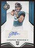 2019 Panini Limited Gardner Minshew II Emerald Green RC Auto 4/5