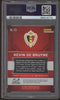 2016 Panini Prizm UEFA Kevin De Bruyne Prizm Silver Label Error RC PSA 9 Mint