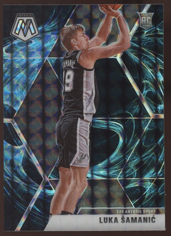 2019-20 Panini Prizm #235 Luka Samanic Prizm Genesis RC Rookie SSP