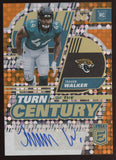 2022 Panini Donruss Elite Travon Walker TOTC Orange RC Auto Autograph /25